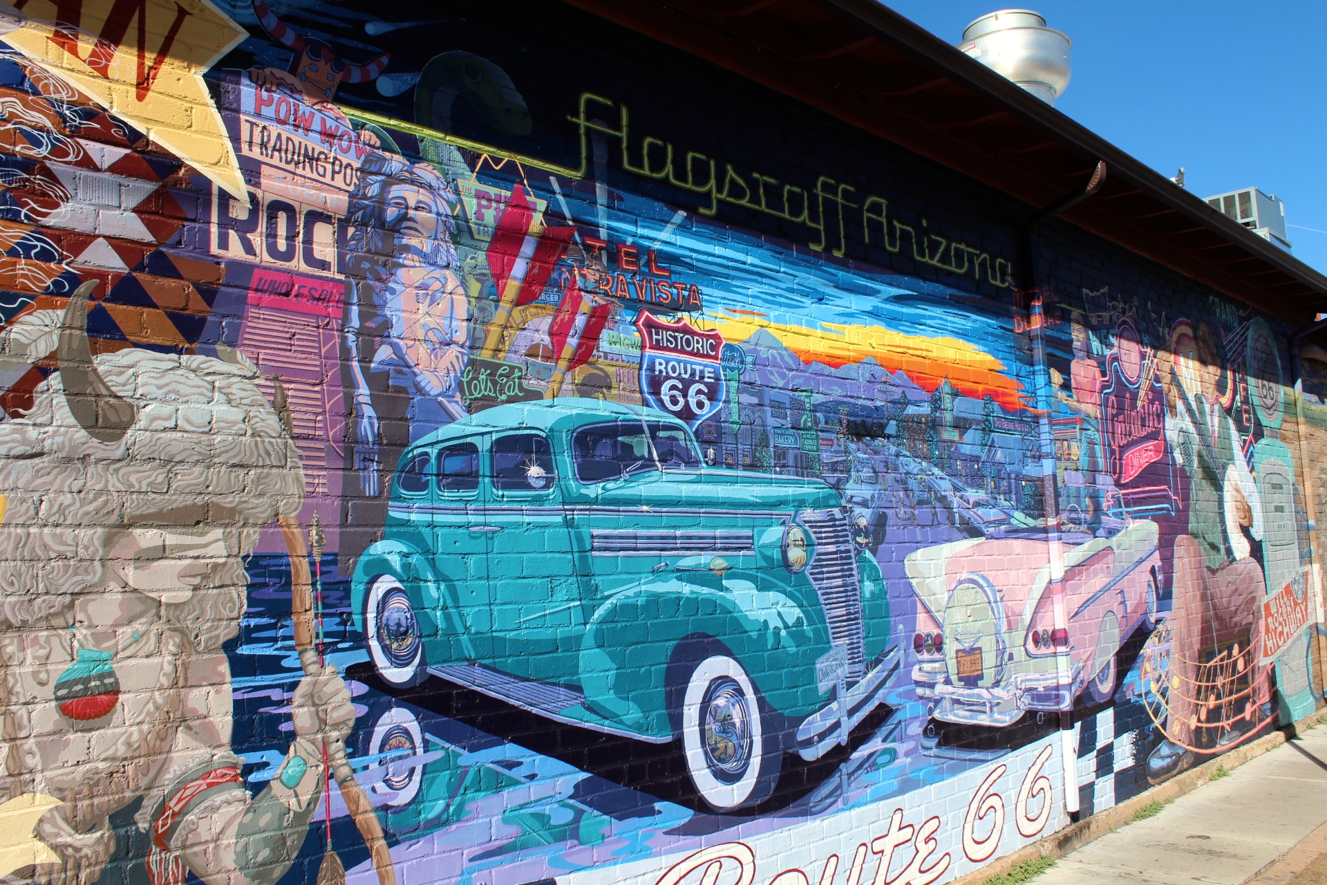 Cozy cabin interior with fireplace